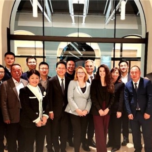 中奥企业家代表团访问维也纳 探讨科技创新合作新机遇