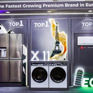 海尔洗衣机亮相广交会 推出行业最节能X11系列产品