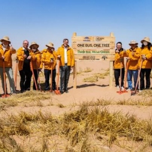 宇通客车发布零碳森林项目全球绿色承诺持续推进