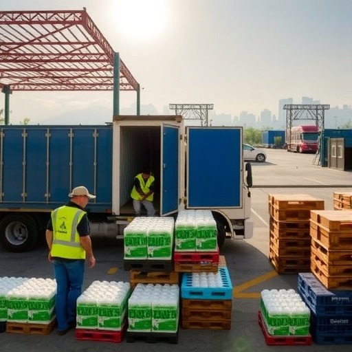 高温酷暑下交警坚守岗位 收到暖心清凉物资