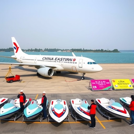 航空赋能体育赛事：东航助力2025江西泰和水上运动季举办