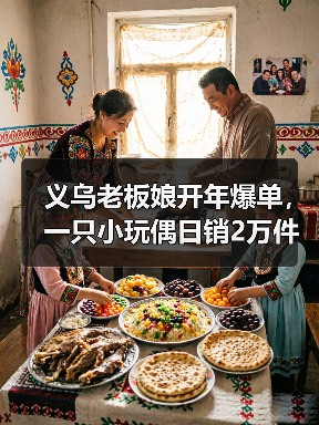 义乌老板娘开年爆单，一只小玩偶日销2万件（图2）