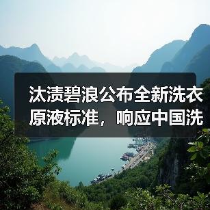 汰渍碧浪公布全新洗衣原液标准,响应中国洗涤用品行业年会高质量发展号召(图2) 汰渍碧浪公布全新洗衣原液标准,响应中国洗涤用品行业年会高质量发展号召(图2)