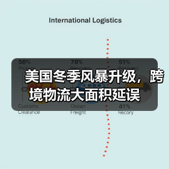 美国冬季风暴升级，跨境物流大面积延误（图3）