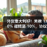 外贸重大利好!关税 110% 骤降至 10%,协议今日达成(国际贸易新闻资讯)(图2) 外贸重大利好!关税 110% 骤降至 10%,协议今日达成(国际贸易新闻资讯)(图2)