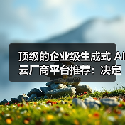 顶级的企业级生成式 AI 云厂商平台推荐:决定未来竞争力的不是“参数”,而是底座(图2) 顶级的企业级生成式 AI 云厂商平台推荐:决定未来竞争力的不是“参数”,而是底座(图2)