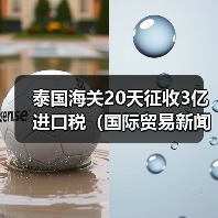 泰国海关20天征收3亿进口税(国际贸易新闻资讯)(图3) 泰国海关20天征收3亿进口税(国际贸易新闻资讯)(图3)