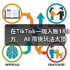 在TikTok一周入账180万， AI 带货玩法太顶了（图1）