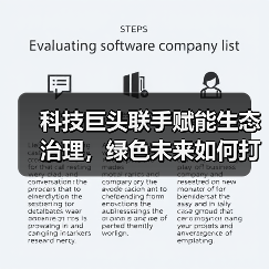 科技巨头联手赋能生态治理,绿色未来如何打造?(图1) 科技巨头联手赋能生态治理,绿色未来如何打造?(图1)