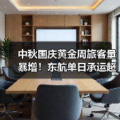 中秋国庆黄金周旅客量暴增！东航单日承运超46万