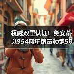 权威双重认证！黛安蒂以954吨年销量领跑50+熟龄肌护肤赛道（图2）