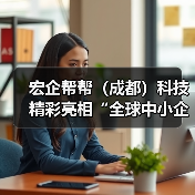 宏企帮帮（成都）科技精彩亮相“全球中小企业合作大会”筹备启动仪式