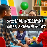 富士胶片如何连续多年蝉联CDP供应商参与度领导企业？