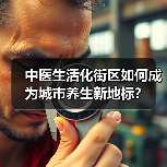 中医生活化街区如何成为城市养生新地标?(图1) 中医生活化街区如何成为城市养生新地标?(图1)