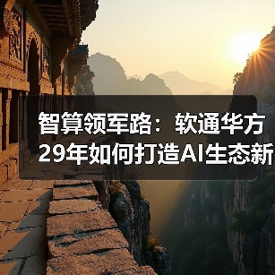 智算领军路:软通华方29年如何打造AI生态新引擎(图4) 智算领军路:软通华方29年如何打造AI生态新引擎(图4)