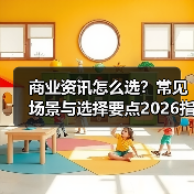 商业资讯怎么选?常见场景与选择要点2026指南(图3) 商业资讯怎么选?常见场景与选择要点2026指南(图3)