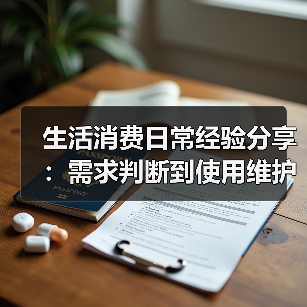 生活消费日常经验分享:需求判断到使用维护全攻略(图1) 生活消费日常经验分享:需求判断到使用维护全攻略(图1)