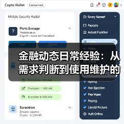 金融动态日常经验:从需求判断到使用维护的5个实战方法(图4) 金融动态日常经验:从需求判断到使用维护的5个实战方法(图4)
