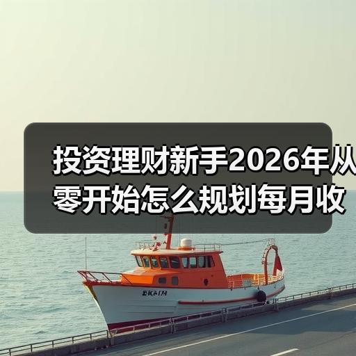 投资理财新手2026年从零开始怎么规划每月收支