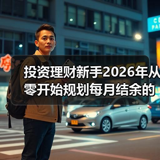投资理财新手2026年从零开始规划每月结余的实操方法