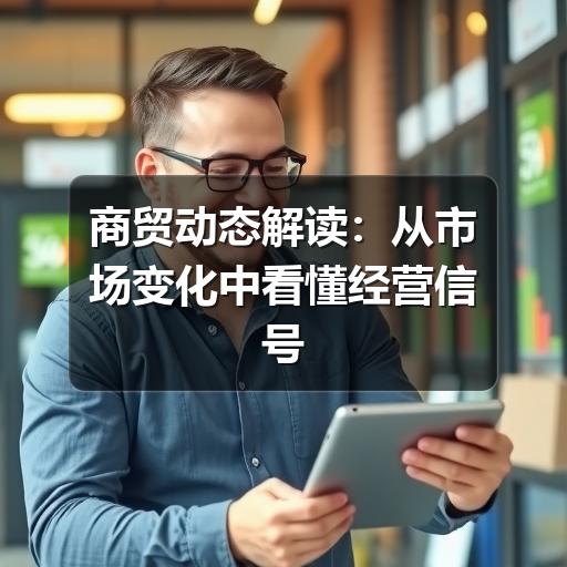 商贸动态解读:从市场变化中看懂经营信号