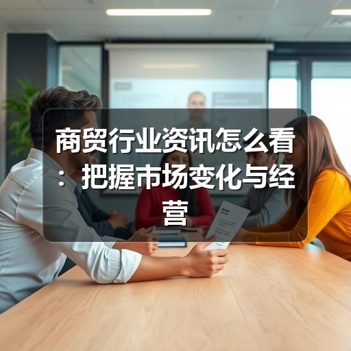 商贸行业资讯怎么看:把握市场变化与经营决策的实用方法