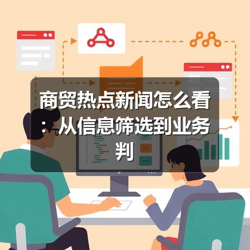 商贸热点新闻怎么看:从信息筛选到业务判断的实用指南