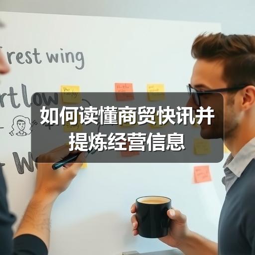 如何读懂商贸快讯并提炼经营信息