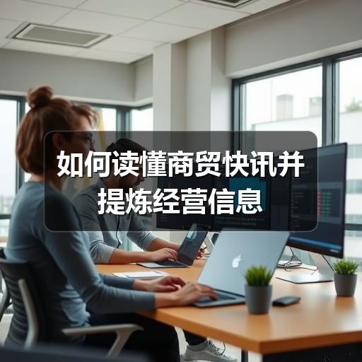 如何读懂商贸快讯并提炼经营信息