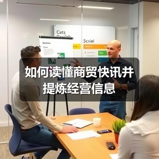 如何读懂商贸快讯并提炼经营信息