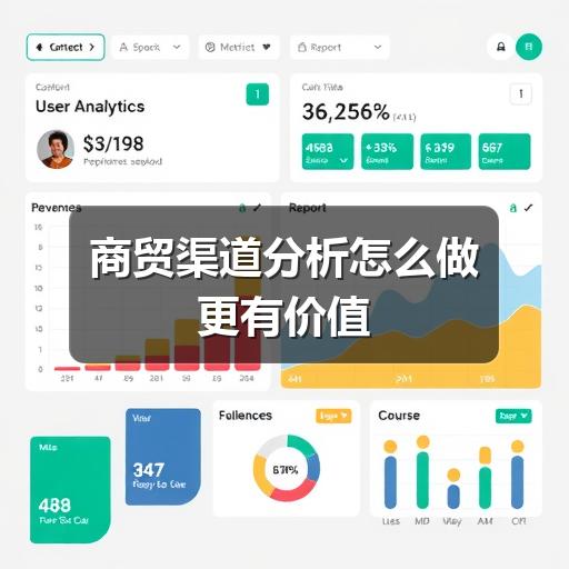 商贸渠道分析怎么做更有价值