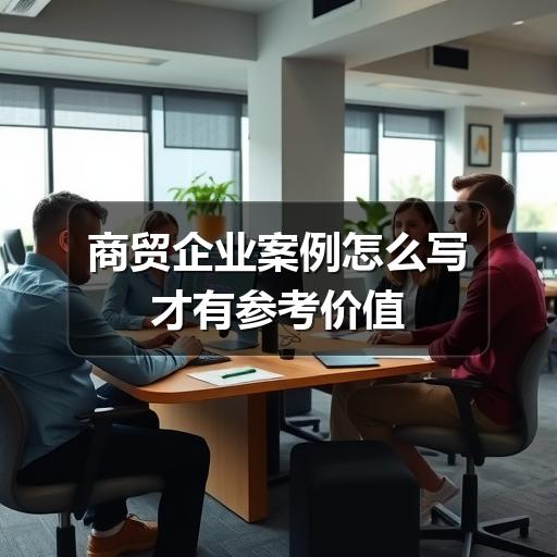商贸企业案例怎么写才有参考价值