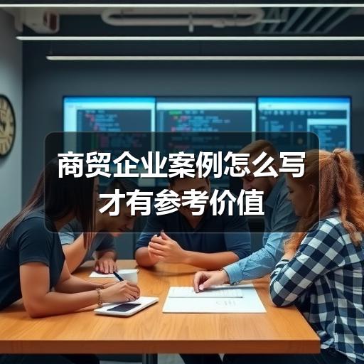 商贸企业案例怎么写才有参考价值