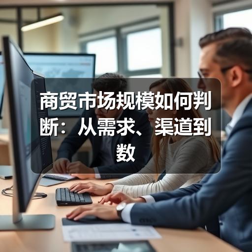 商贸市场规模如何判断:从需求、渠道到数据口径的实用分析