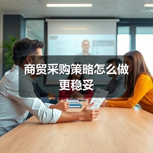 商贸采购策略怎么做更稳妥
