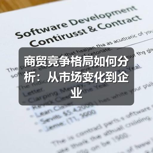 商贸竞争格局如何分析:从市场变化到企业应对策略