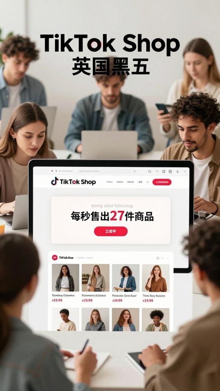 跨境电商平台TikTok Shop英国黑五创销售纪录（跨境电商新闻资讯）