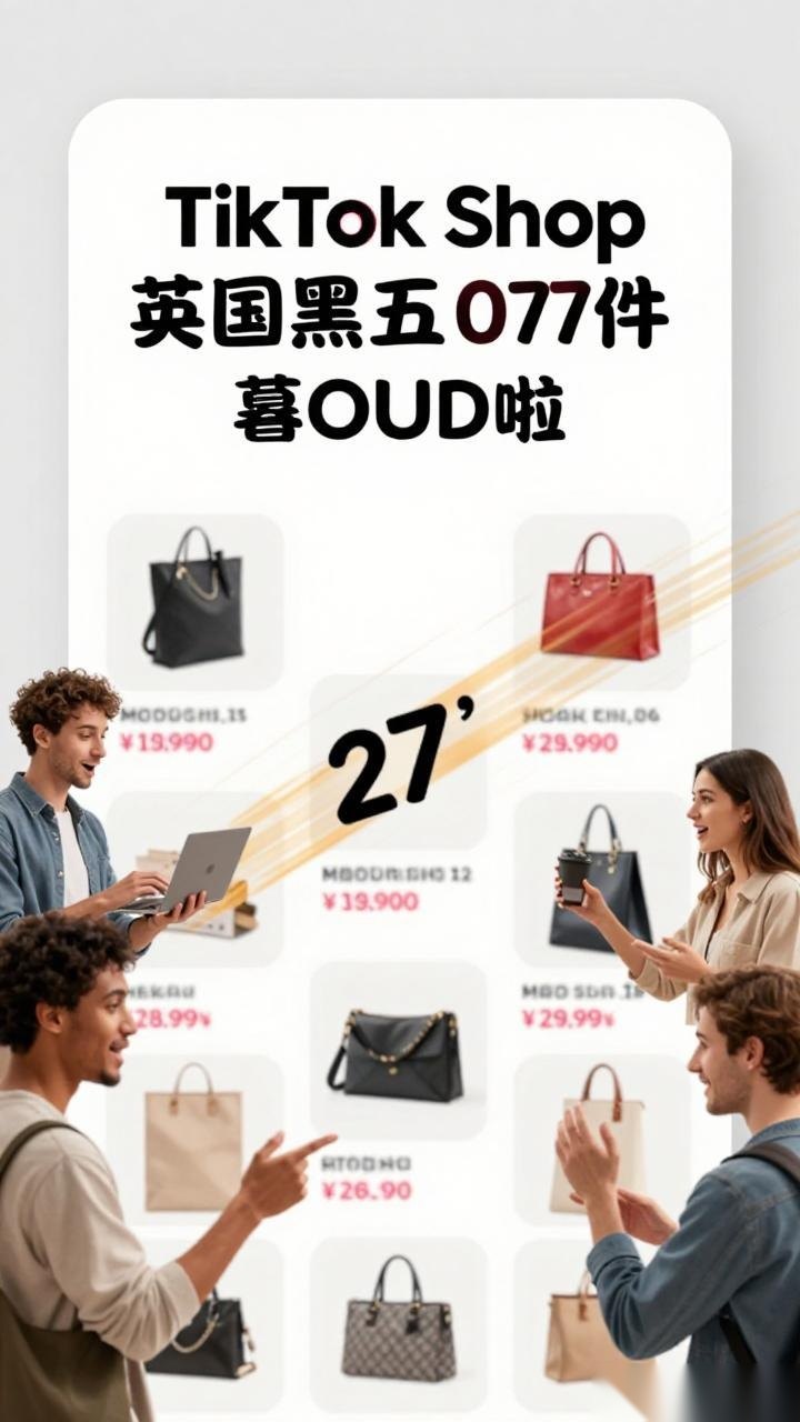 跨境电商平台TikTok Shop英国黑五创销售纪录（跨境电商新闻资讯）