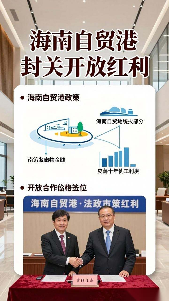 海南自贸港全岛封关释放开放红利 政策红利助跑高水平开放