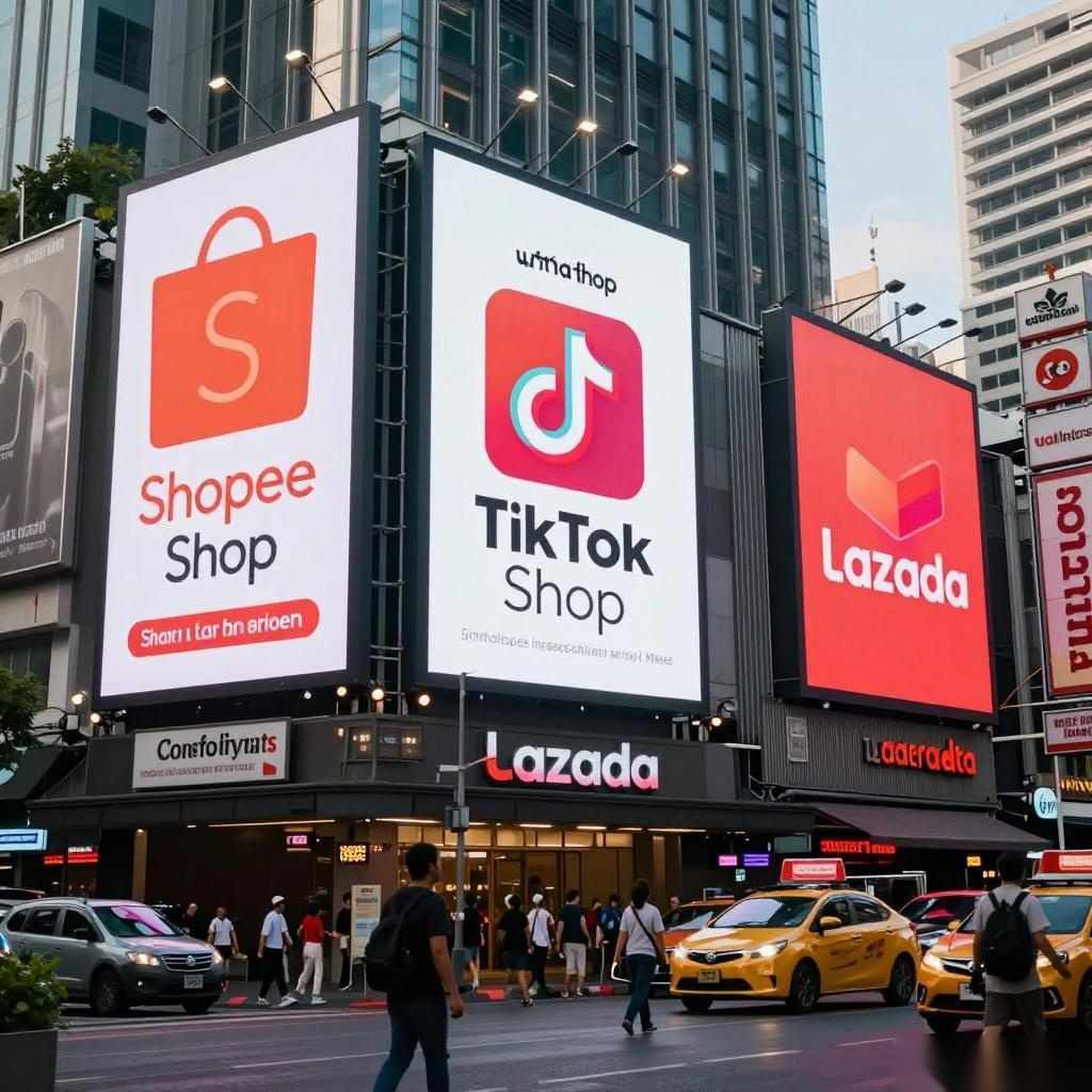 泰国电商三强争霸，Shopee稳坐头把交椅
