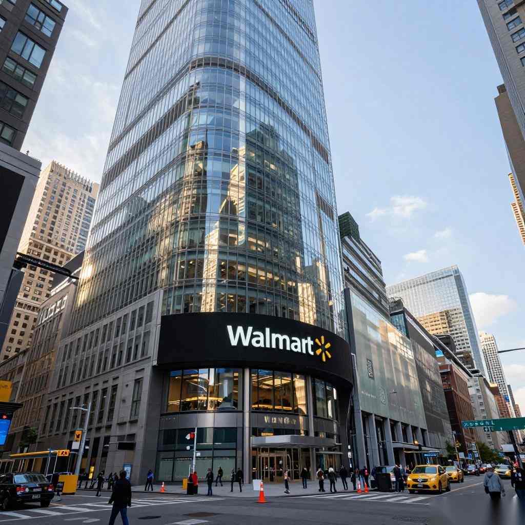 沃尔玛正式在纳斯达克交易所挂牌上市