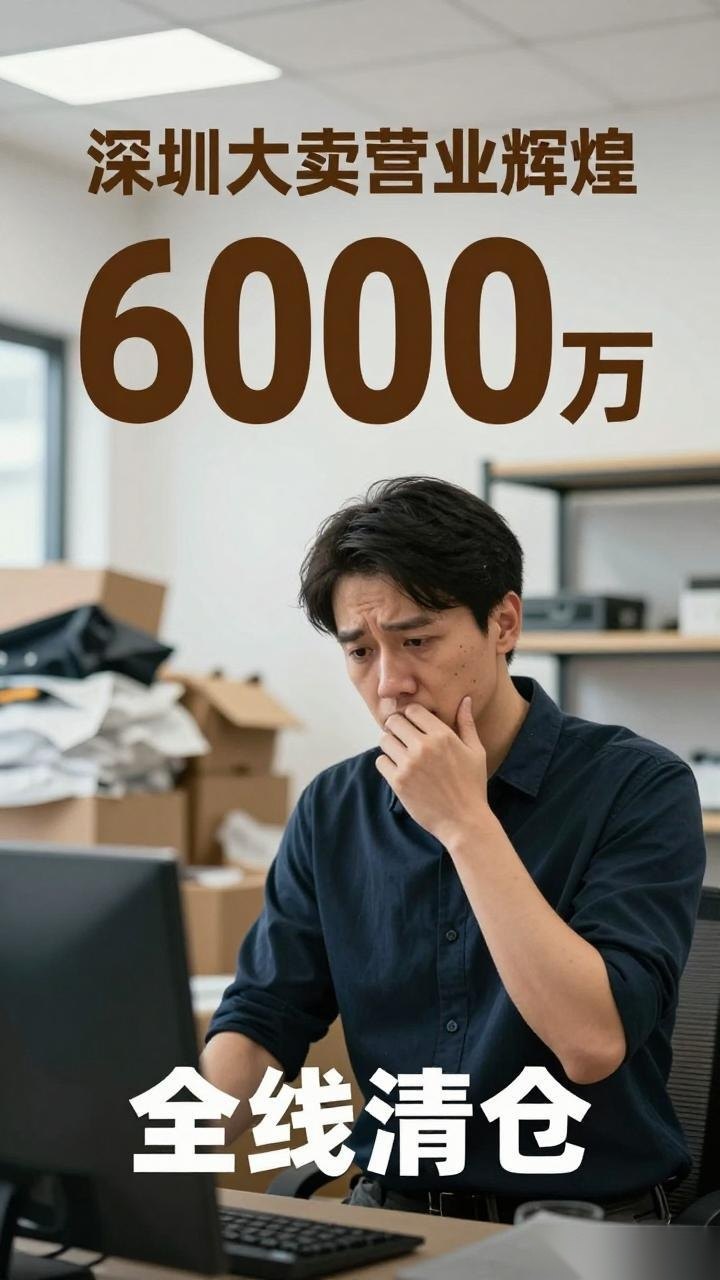 从年入6000万到全线清仓，深圳大卖遗憾退场