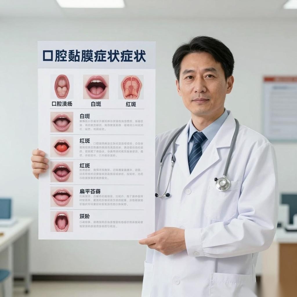 口腔黏膜疾病的分类症状与癌变风险解析