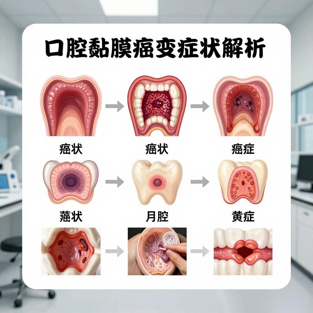 口腔黏膜疾病的分类症状与癌变风险解析