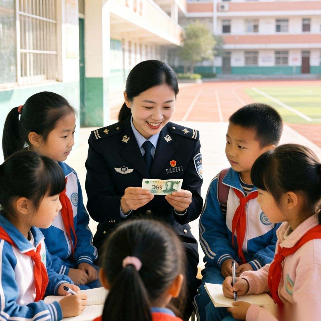 反诈反假金融知识进校园活动助力学生金融安全教育