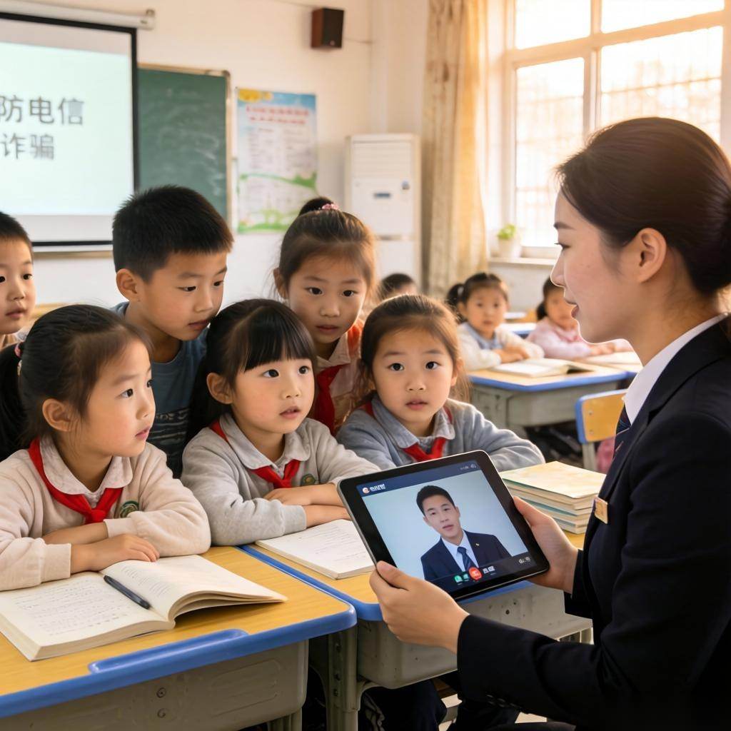 反诈反假金融知识进校园活动助力学生金融安全教育