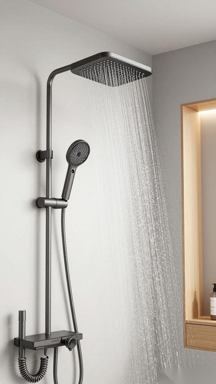 下班后享受私人SPA时光，智能淋浴系统带来舒适体验