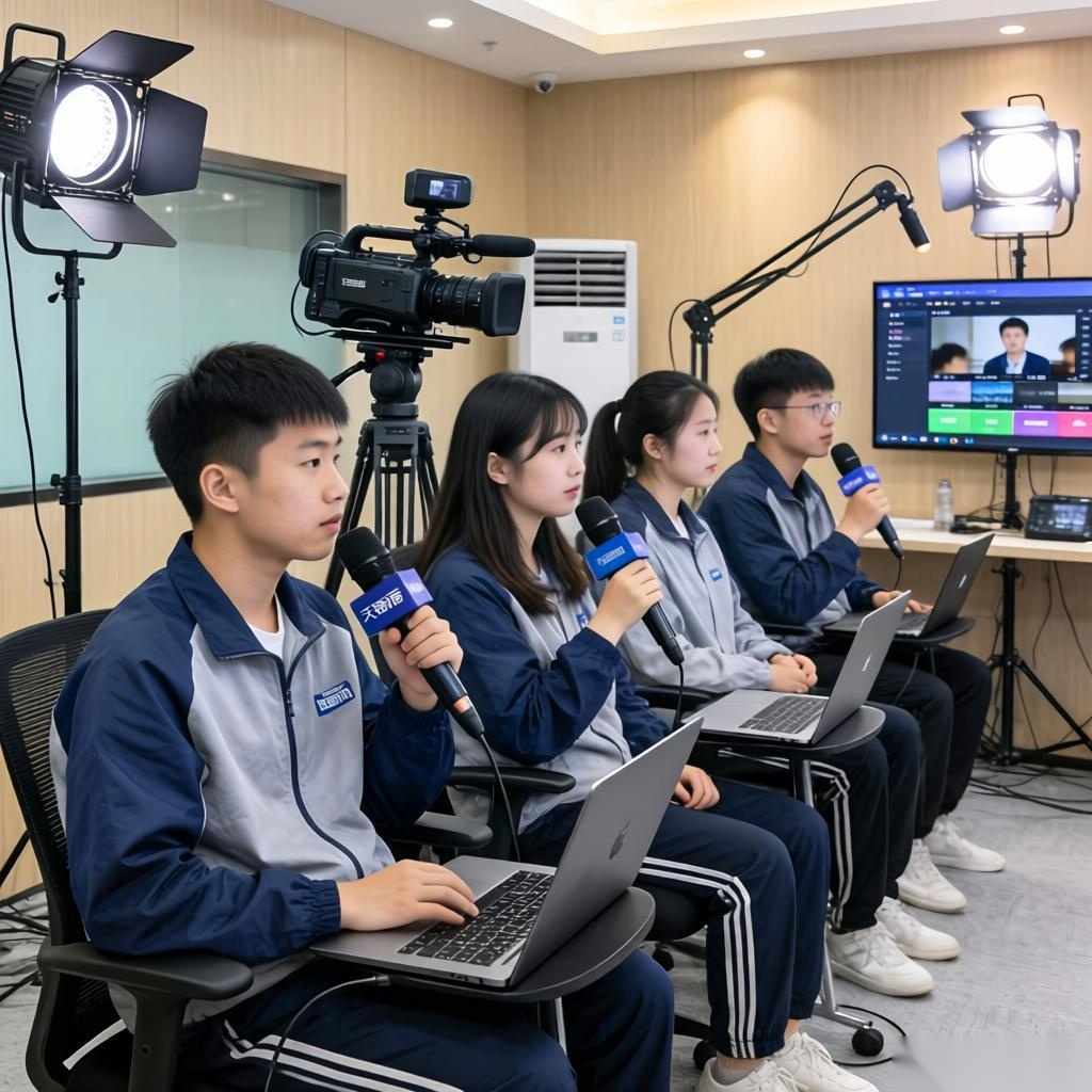 湖南大众传媒学院建天猫国际直播实训基地 校企合作培养数字人才