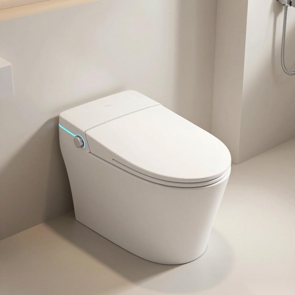 脚触感应智能坐便器T40-L打造家庭轻智能新体验