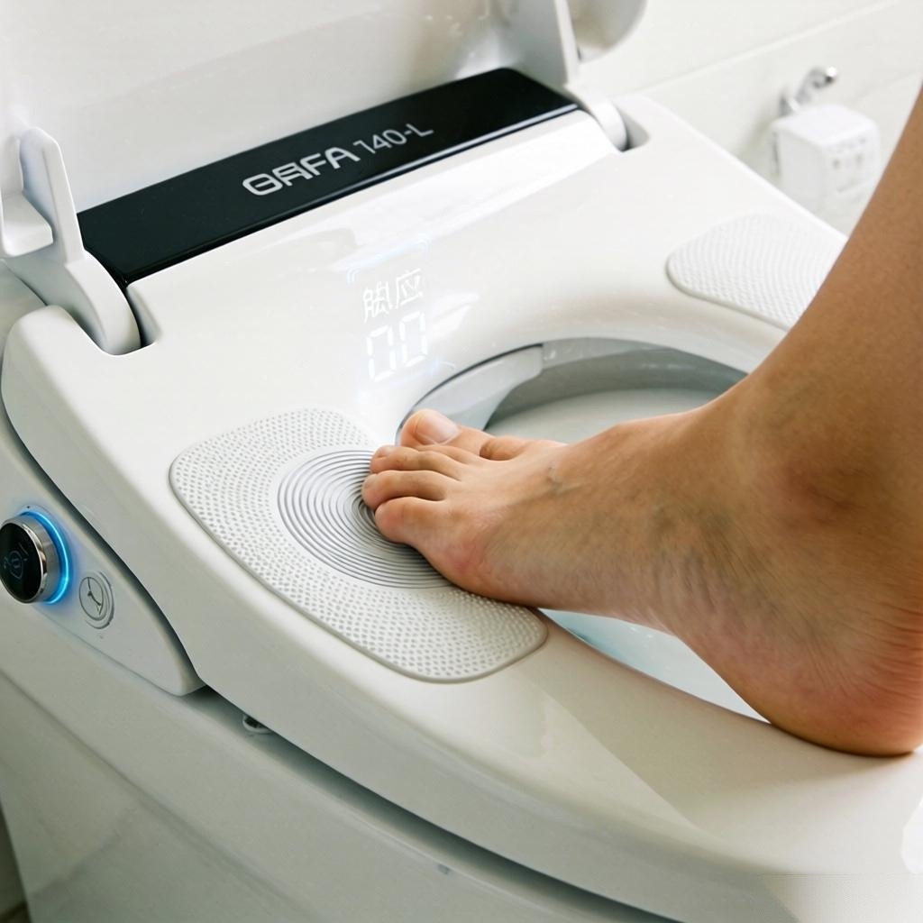 脚触感应智能坐便器T40-L打造家庭轻智能新体验